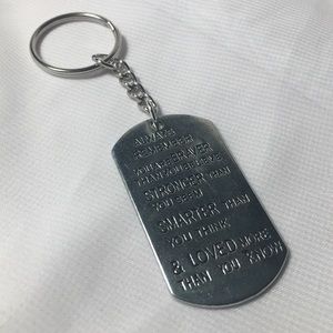 Cute Quote Keychain